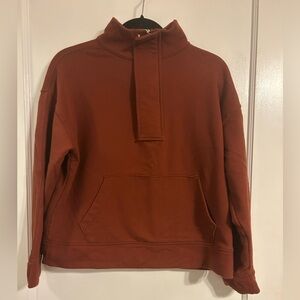Burgundy Pullover Hoodie